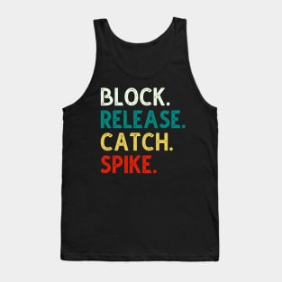 Block Release Catch Spike Tank Top